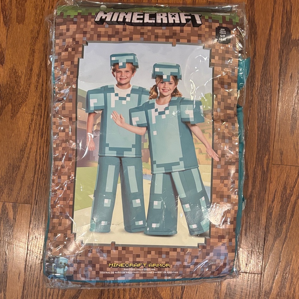 Minecraft Kids Costume - Green size 6/8